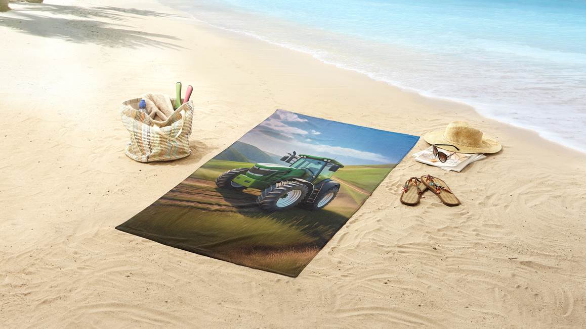 Good Morning Aart serviette de plage