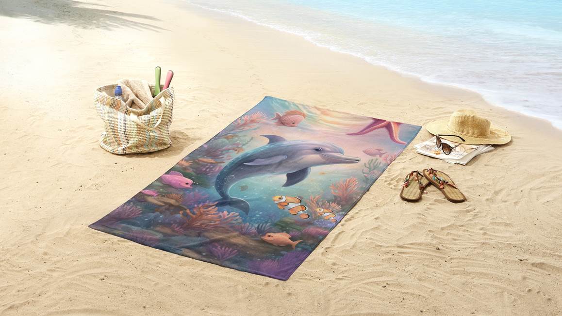 Good Morning Baya serviette de plage