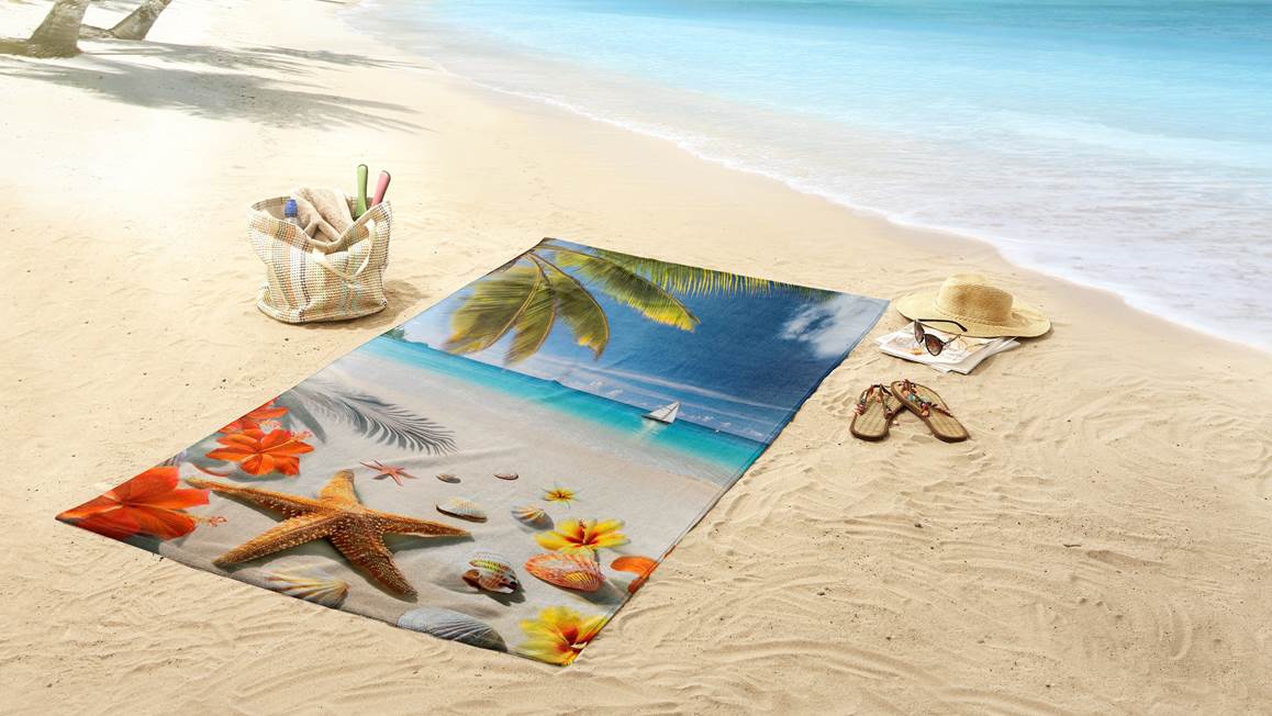 Good Morning Havana serviette de plage