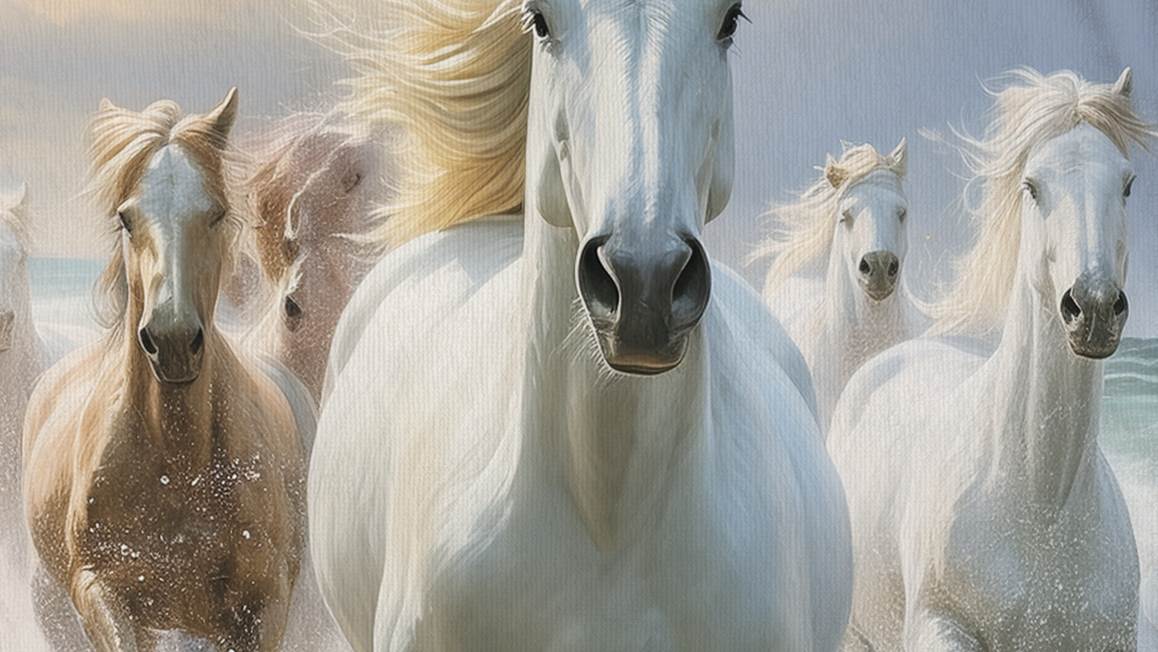 Good Morning Wild and Free serviette de plage