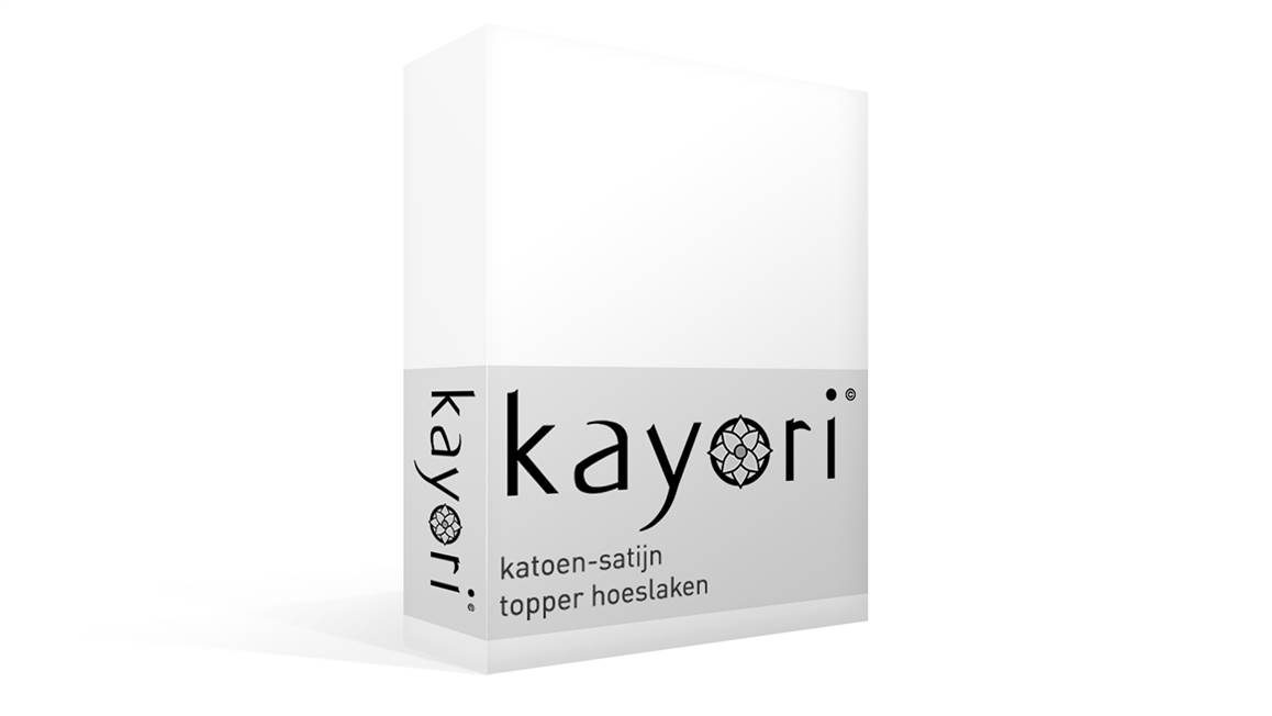Kayori Saya drap-housse surmatelas satin