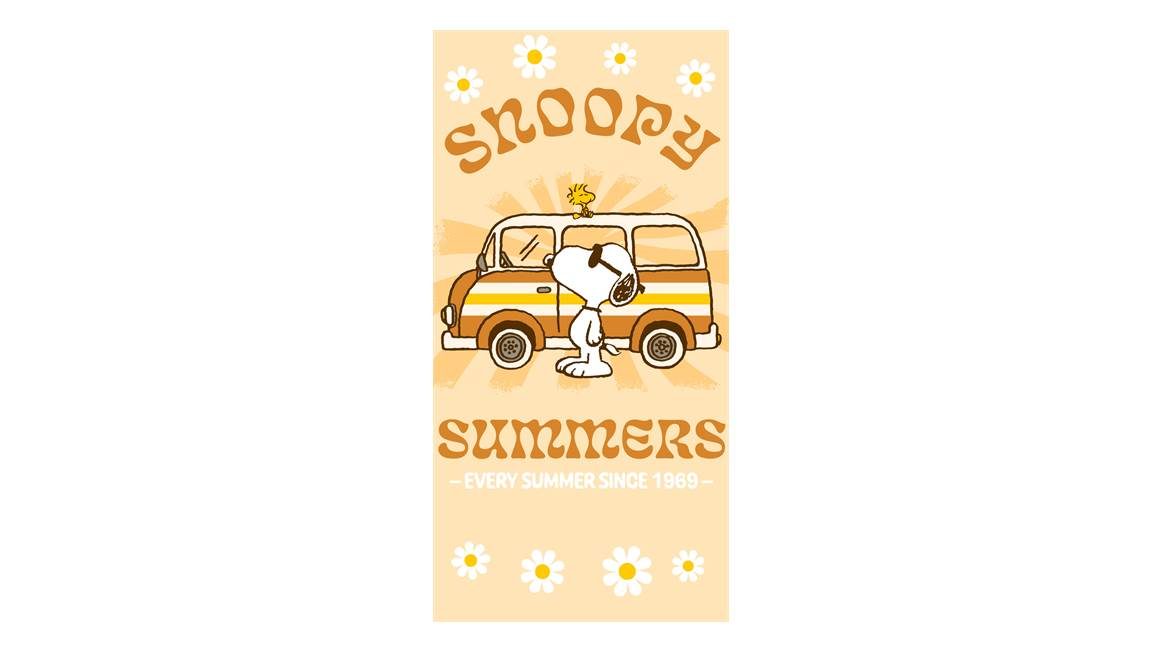 Snoopy serviette de plage
