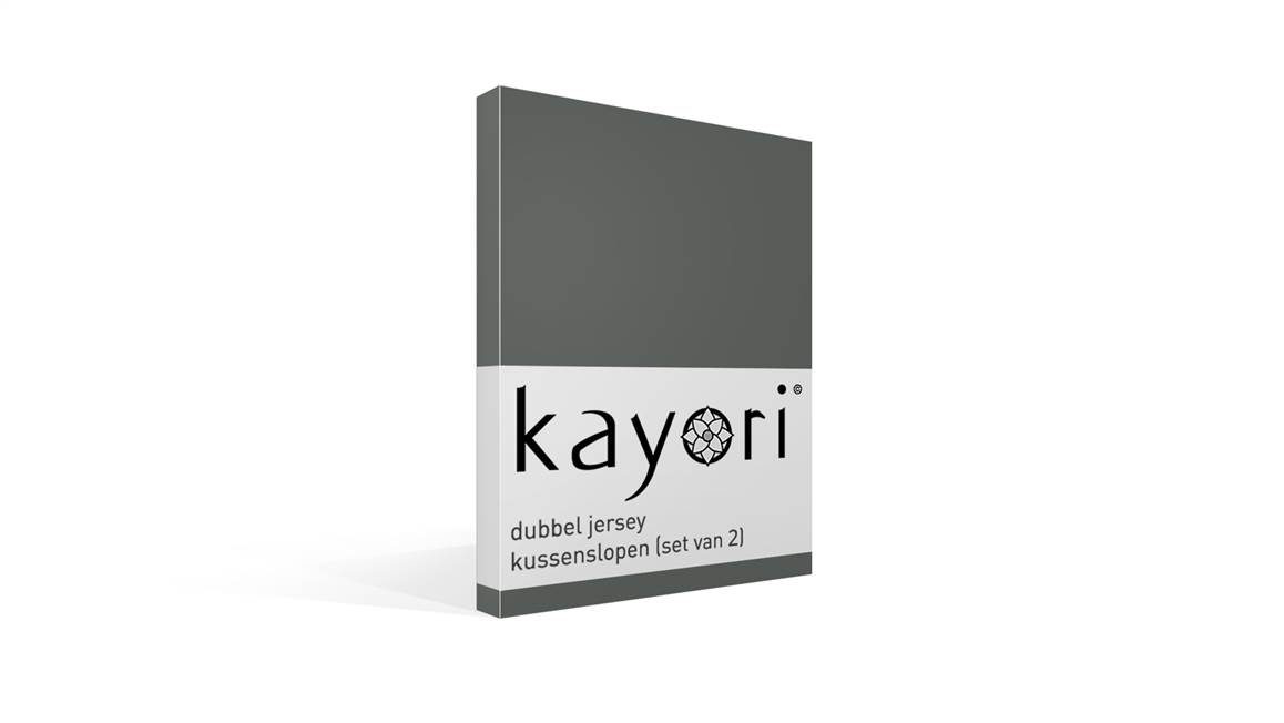 Kayori Saiko taies d’oreiller double jersey (lot de 2)