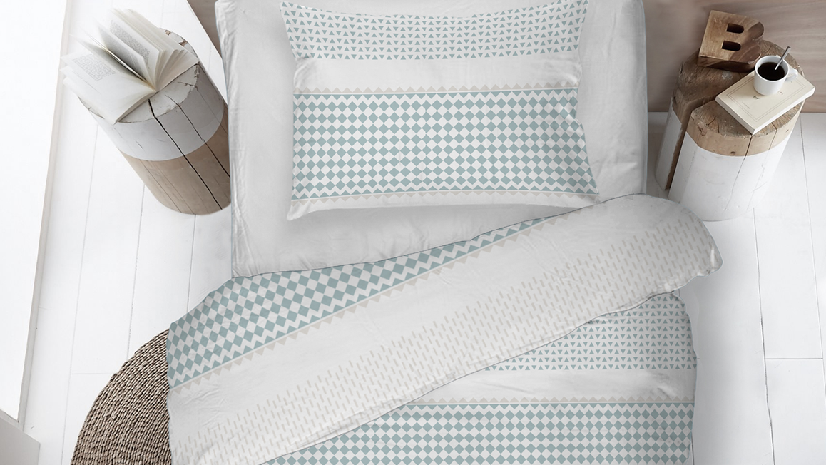 Snoozing Paola housse de couette en flanelle