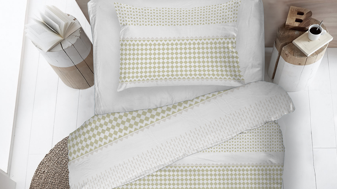 Snoozing Paola housse de couette en flanelle