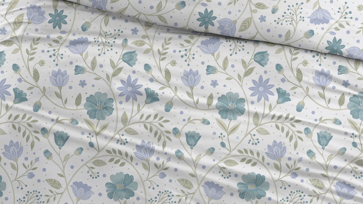 Snoozing Pia housse de couette en flanelle