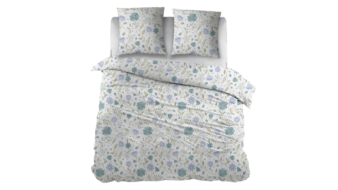 Snoozing Pia housse de couette en flanelle