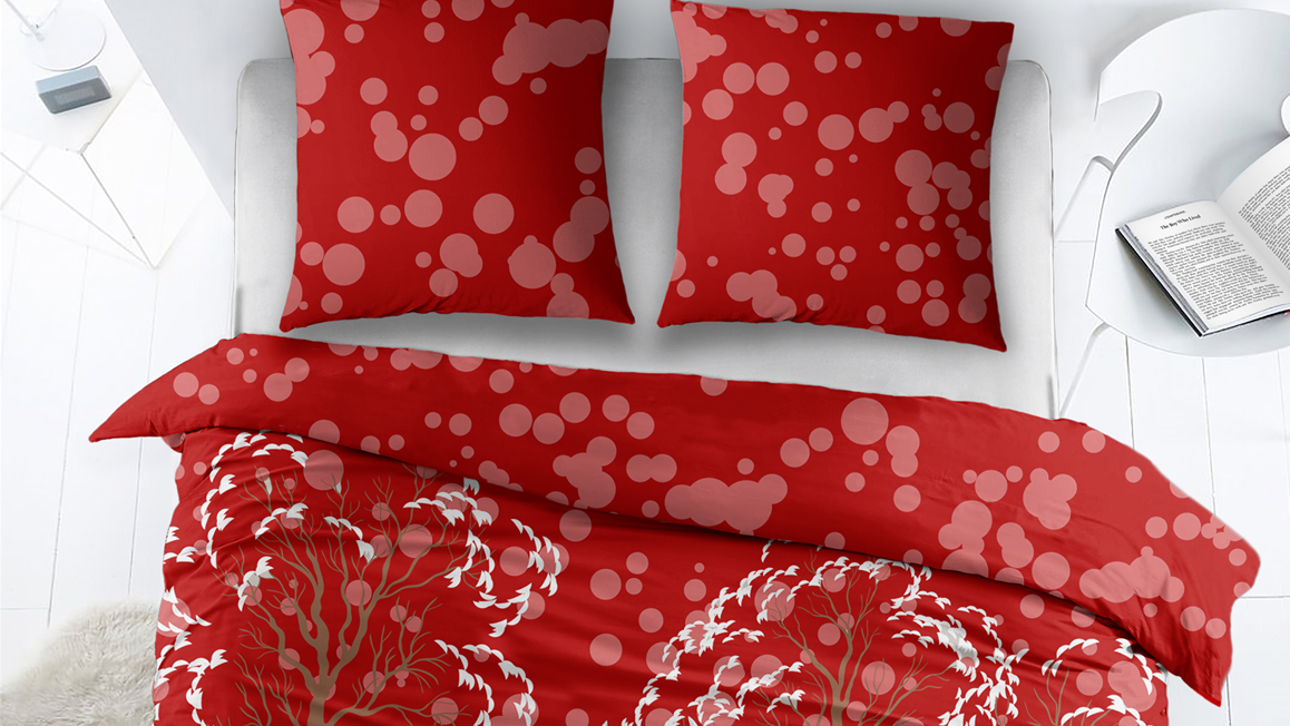 Snoozing Pinkie housse de couette en flanelle