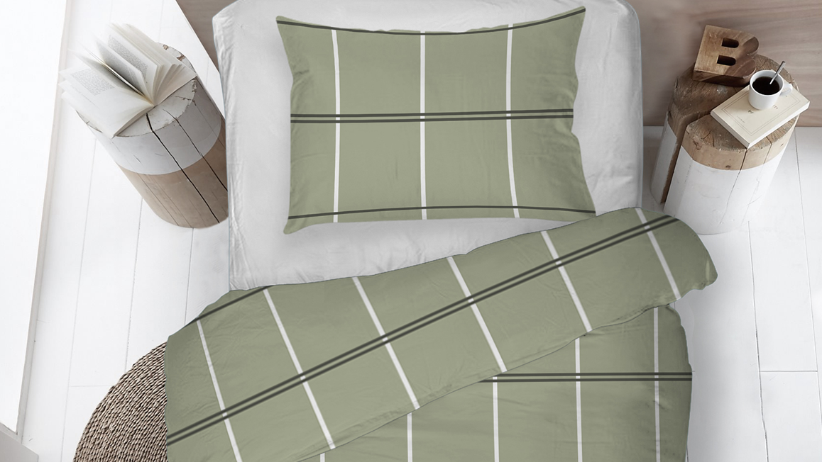 Snoozing Pommelin housse de couette en flanelle