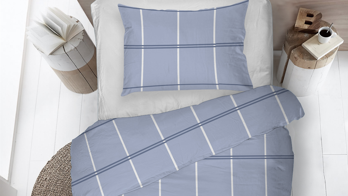 Snoozing Pommelin housse de couette en flanelle