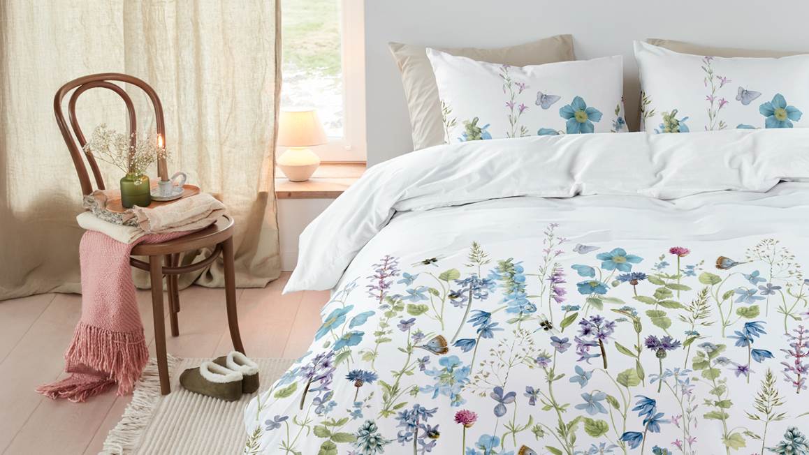 Marjolein Bastin Blue Garden housse de couette