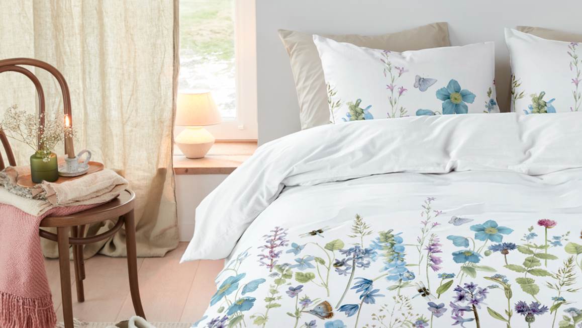 Marjolein Bastin Blue Garden housse de couette
