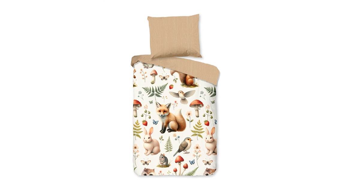 Good Morning Moss housse de couette en flanelle