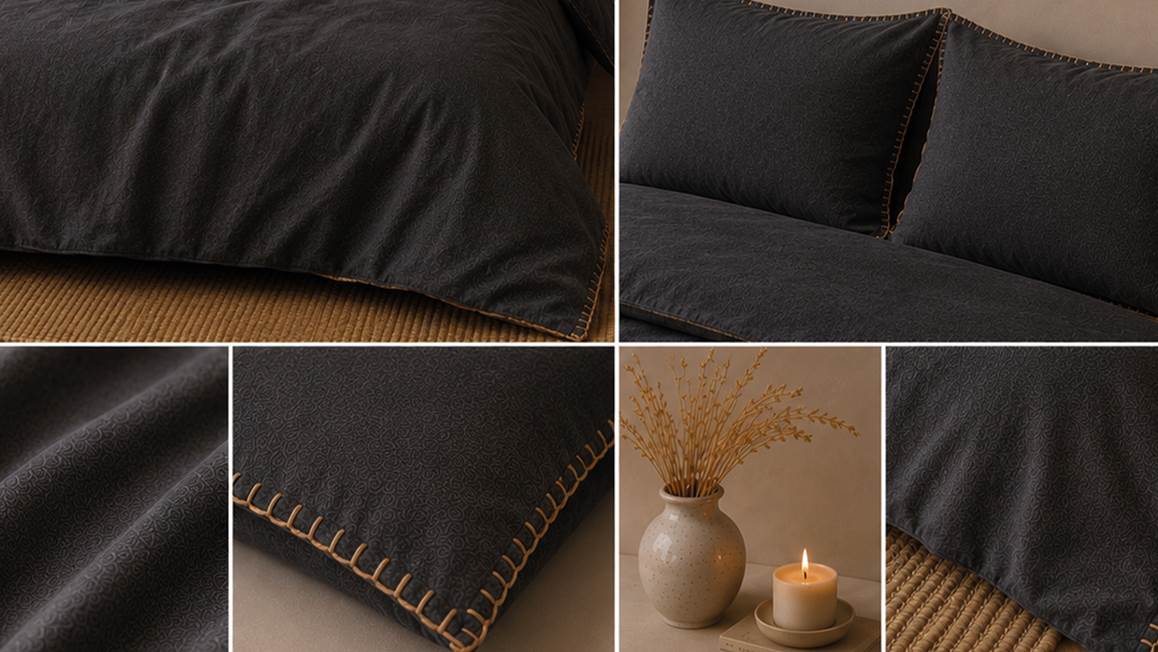 Romanette Visconti housse de couette en flanelle