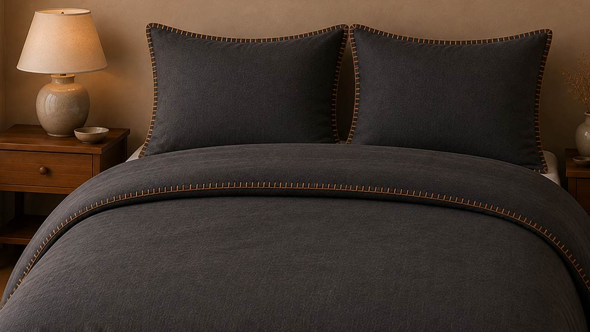 Romanette Visconti housse de couette en flanelle