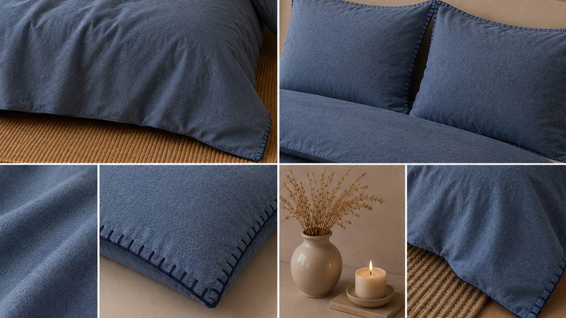 Romanette Visconti housse de couette en flanelle
