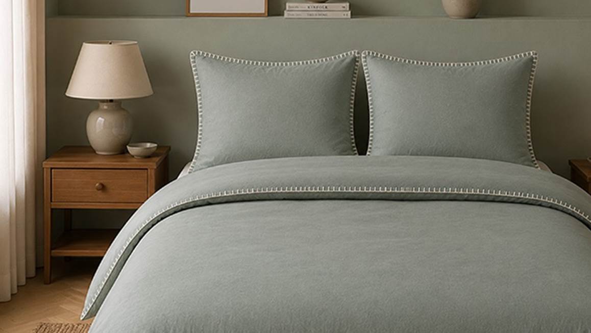 Romanette Visconti housse de couette en flanelle