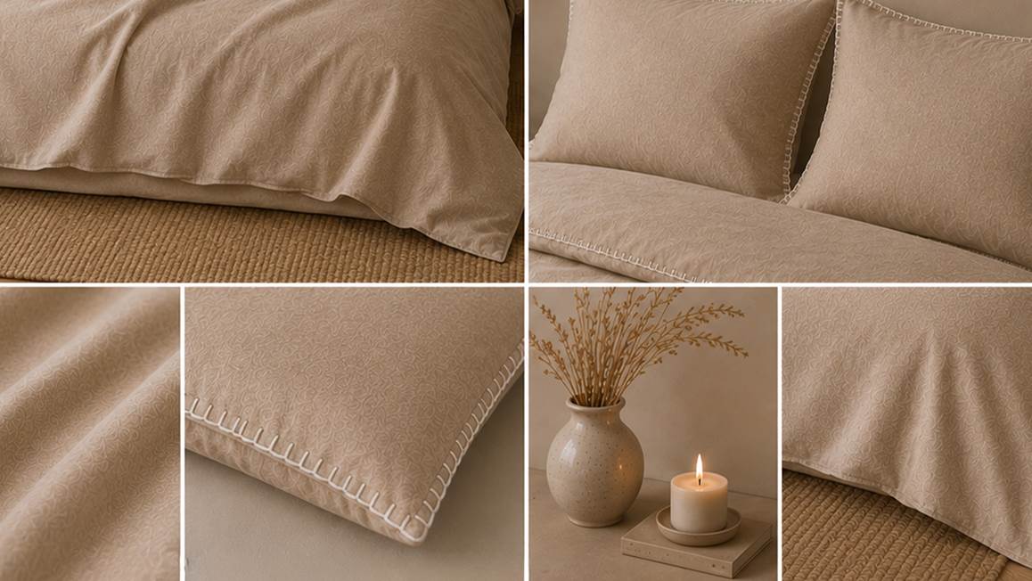 Romanette Visconti housse de couette en flanelle