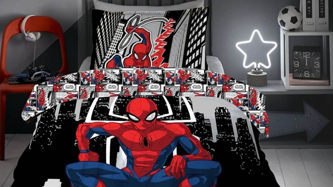 Spiderman housse de couette 