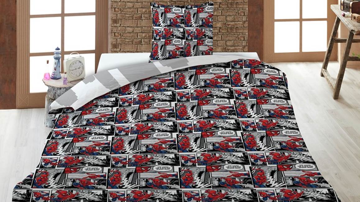 Spiderman housse de couette 