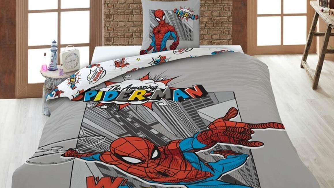 Spiderman housse de couette