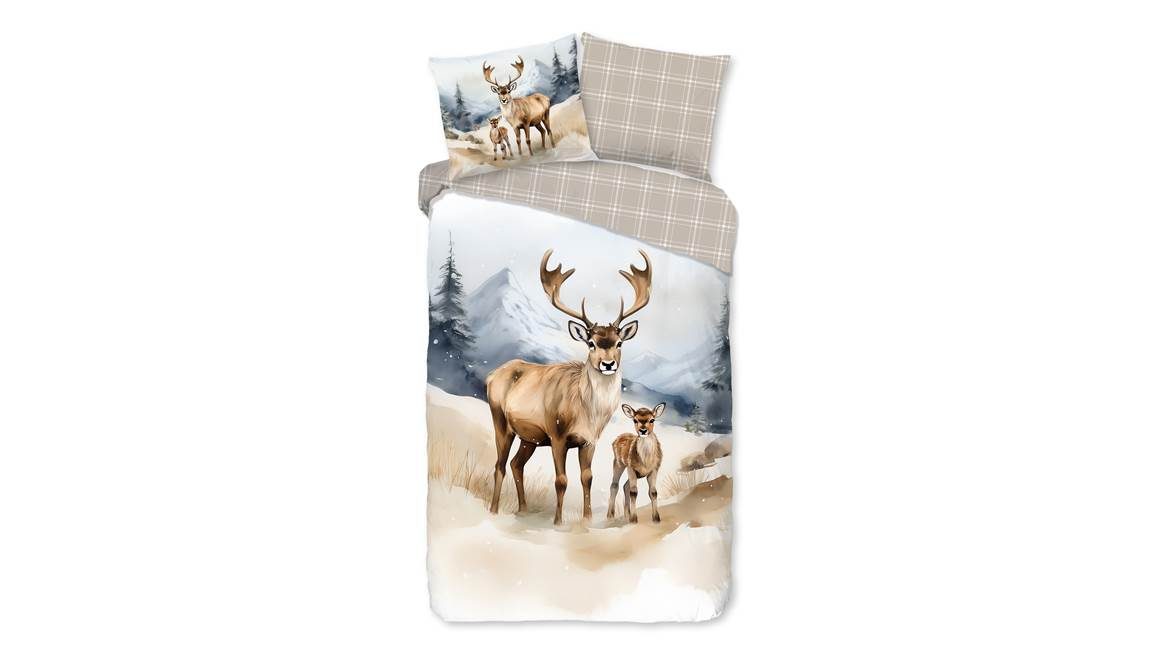 Good Morning Mark housse de couette en flanelle