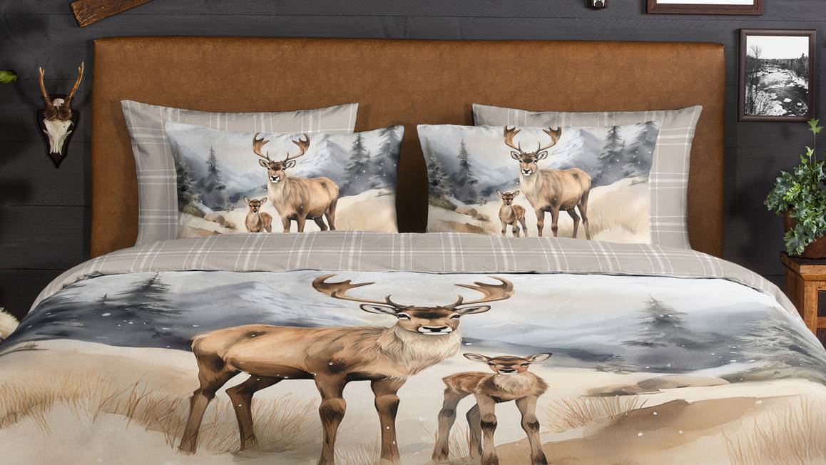 Good Morning Mark housse de couette en flanelle