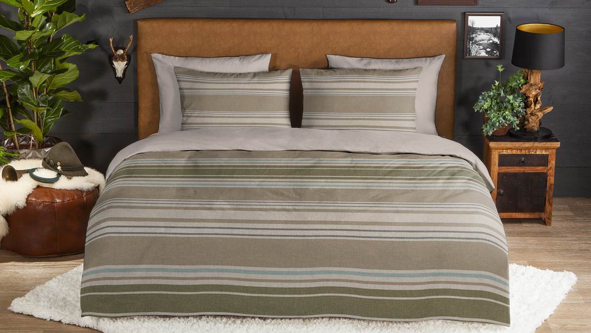 Good Morning Oxford housse de couette en flanelle