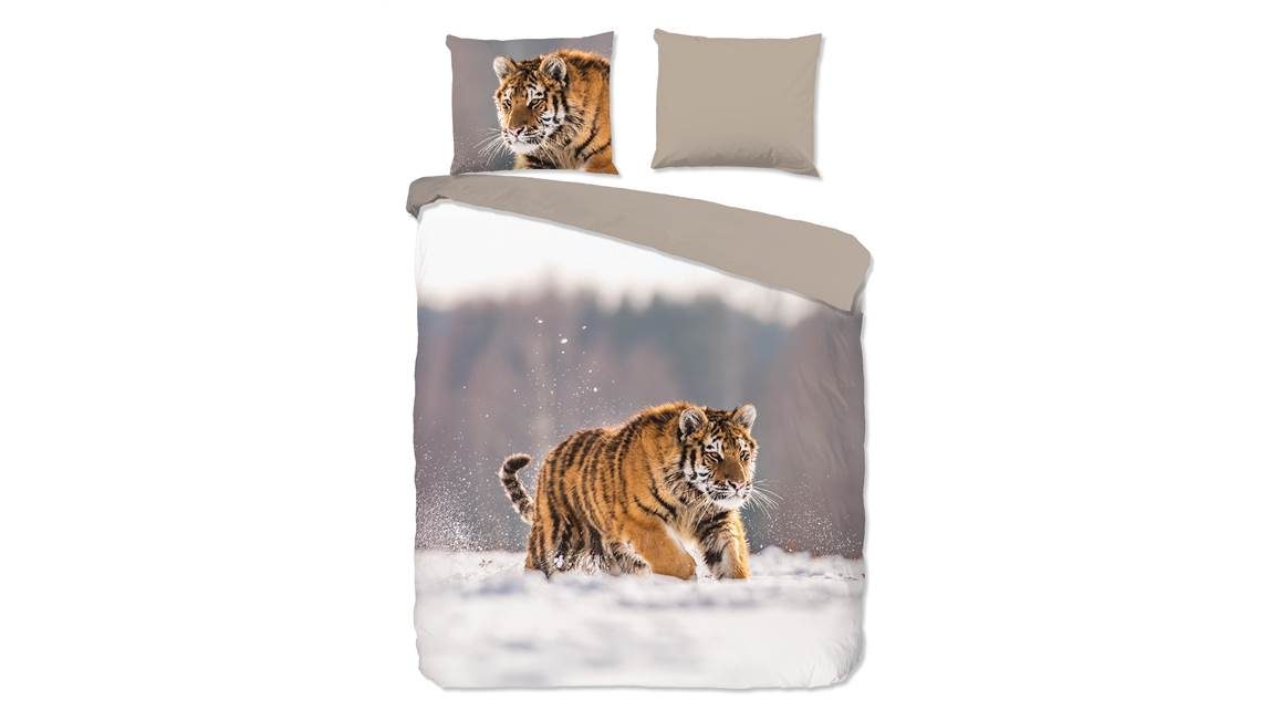 Good Morning Siberian housse de couette en flanelle