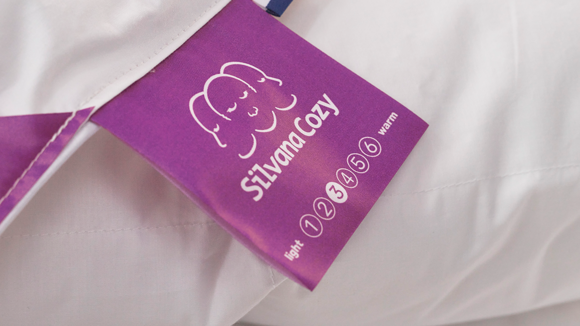 Silvana Cozy couette tempérée-légère synthétique