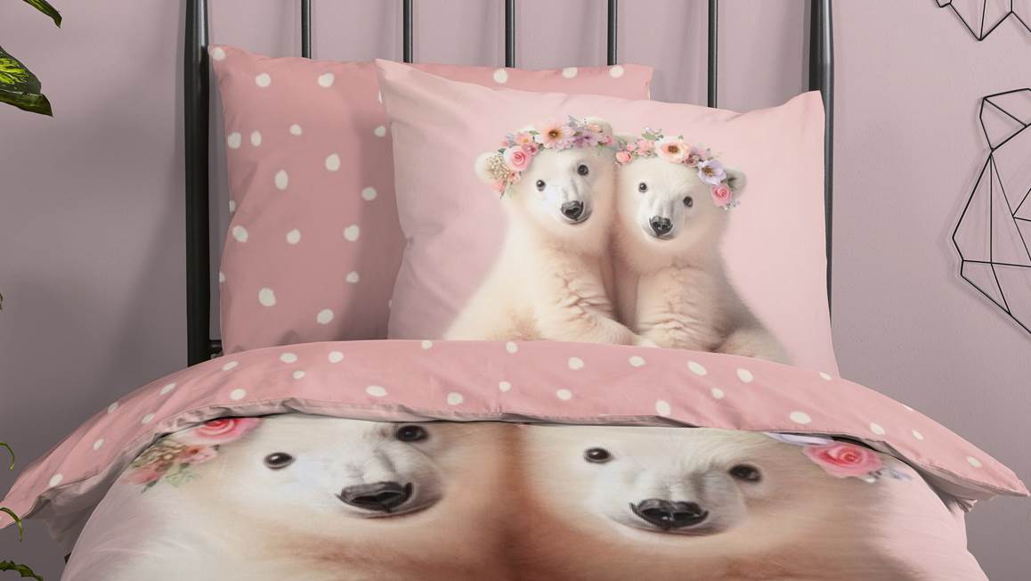 Good Morning Twins housse de couette