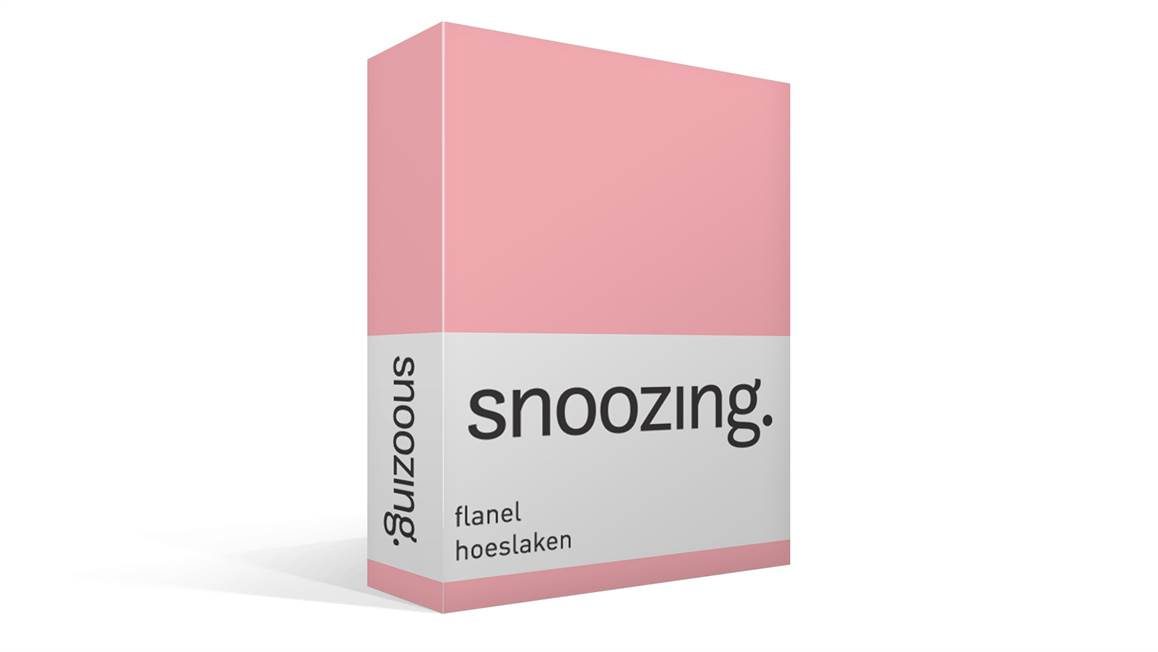 Snoozing drap-housse flanelle