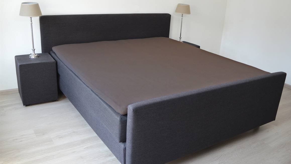 Snoozing drap-housse surmatelas fendu en flanelle