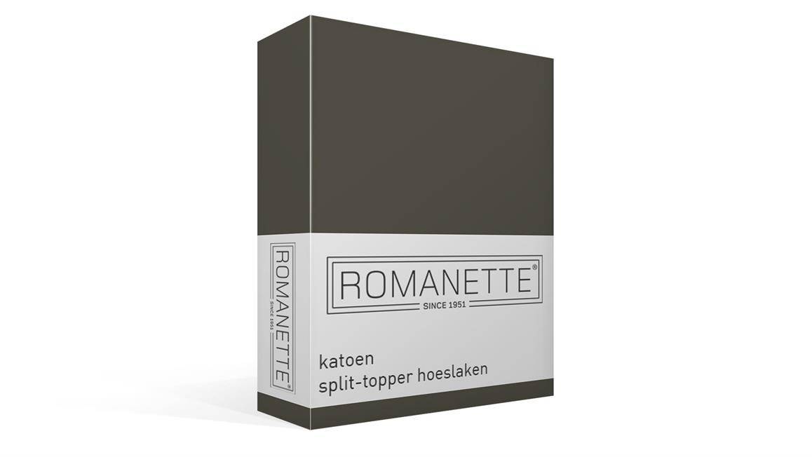 Romanette drap-housse surmatelas TR en coton