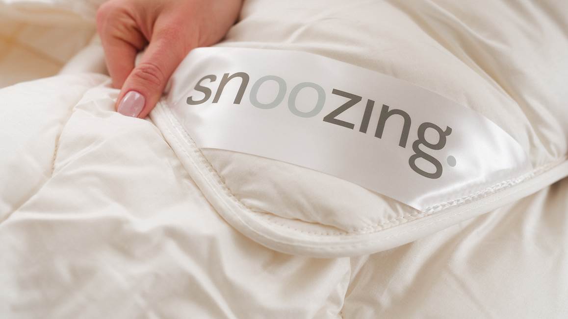 Snoozing Texel couette hiver laine enfant
