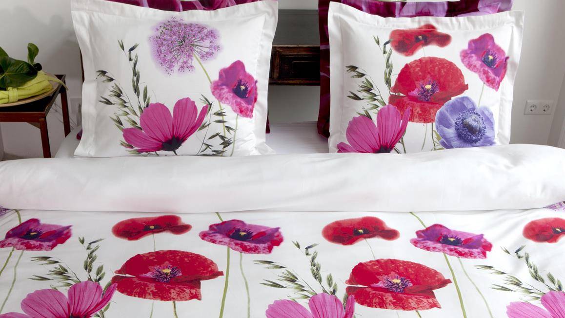 Snoozing Judy housse de couette en flanelle