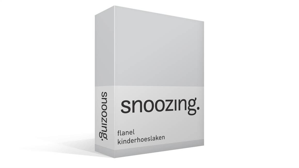 Snoozing drap-housse enfant flanelle