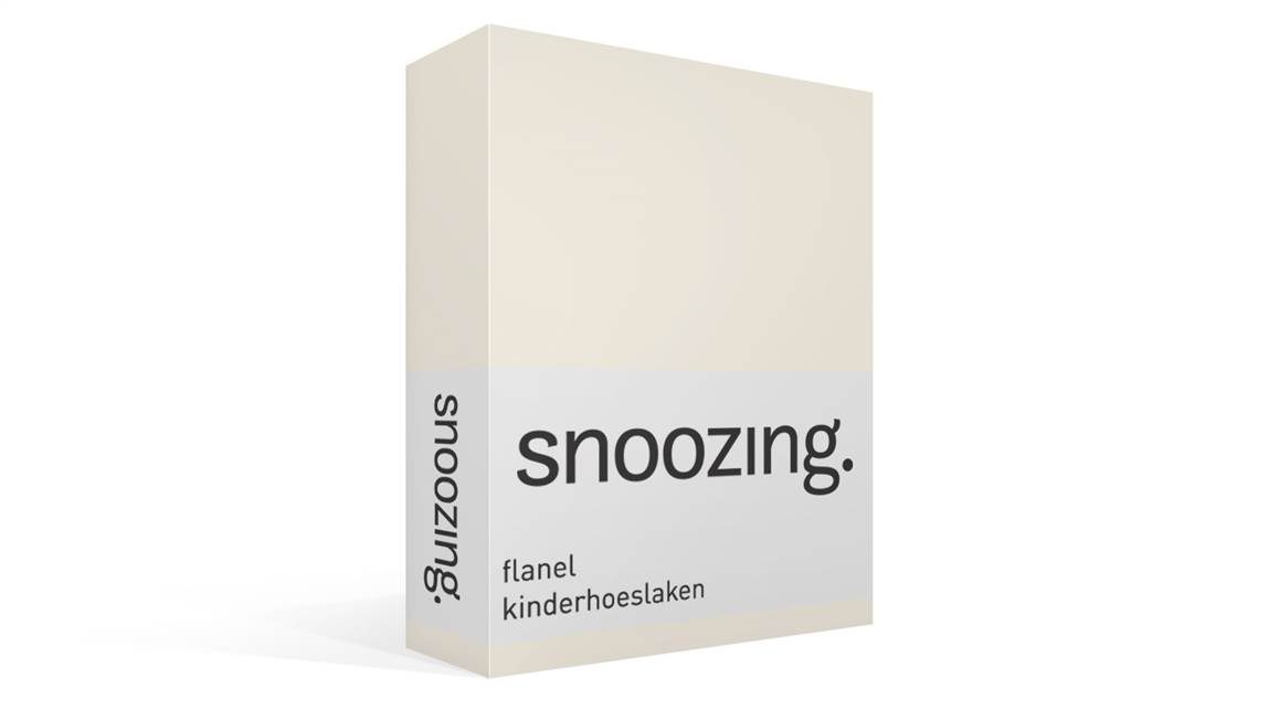 Snoozing drap-housse enfant flanelle