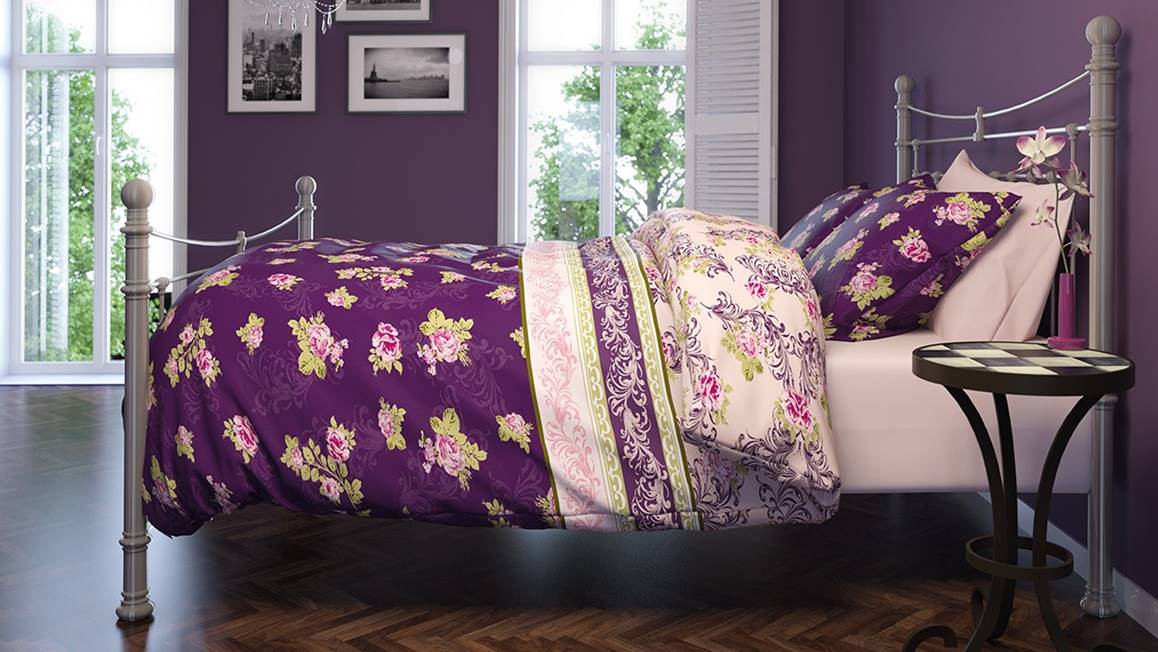 Romanette Rosanna housse de couette en flanelle