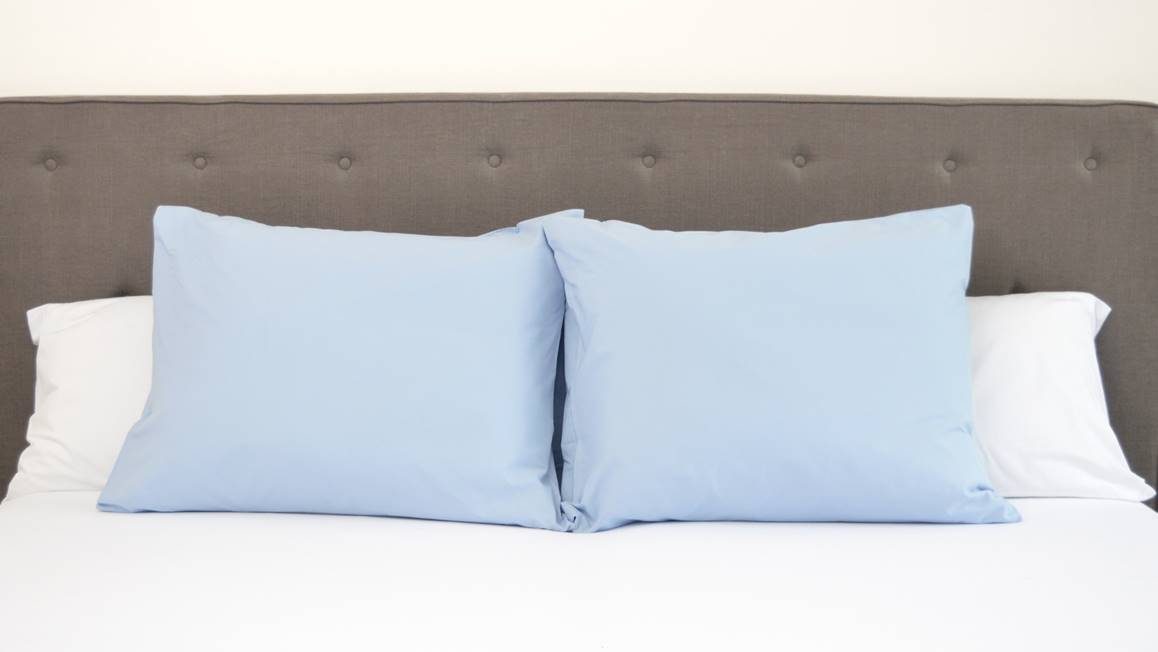 Snoozing taies d'oreiller coton 57 fils (lot de 2)