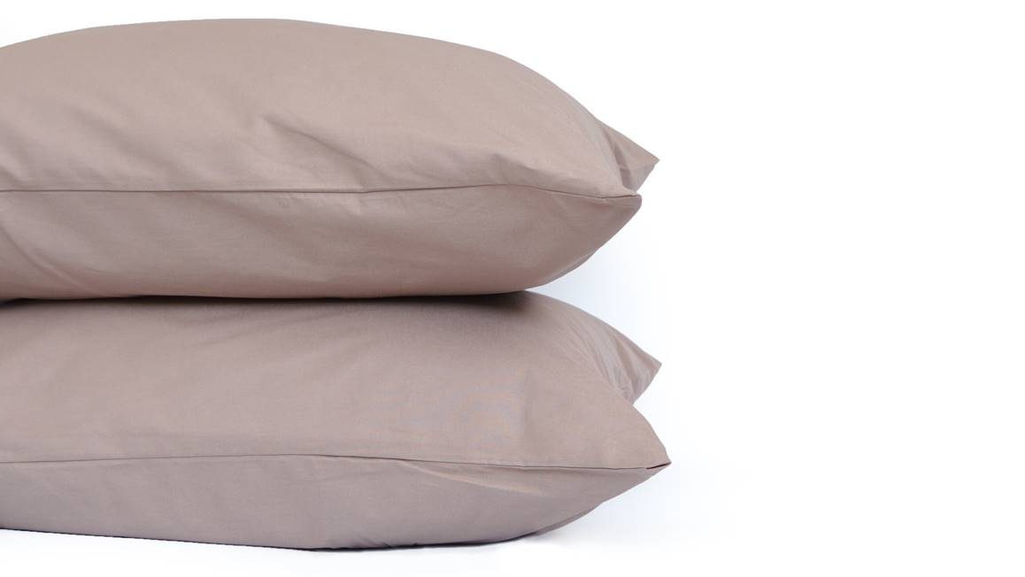 Snoozing taies d'oreiller coton 57 fils (lot de 2)