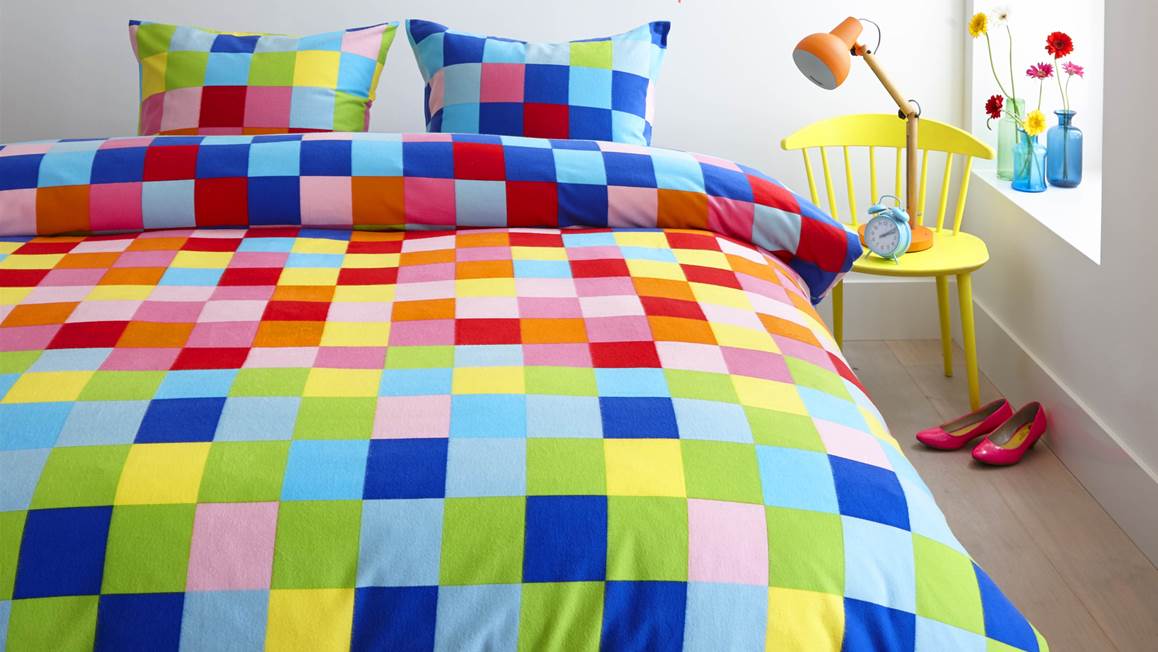Beddinghouse Pixel Party housse de couette en flanelle