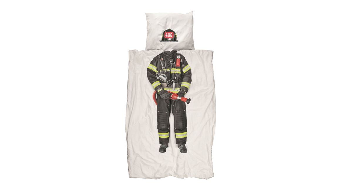 SNURK Pompier housse de couette en flanelle