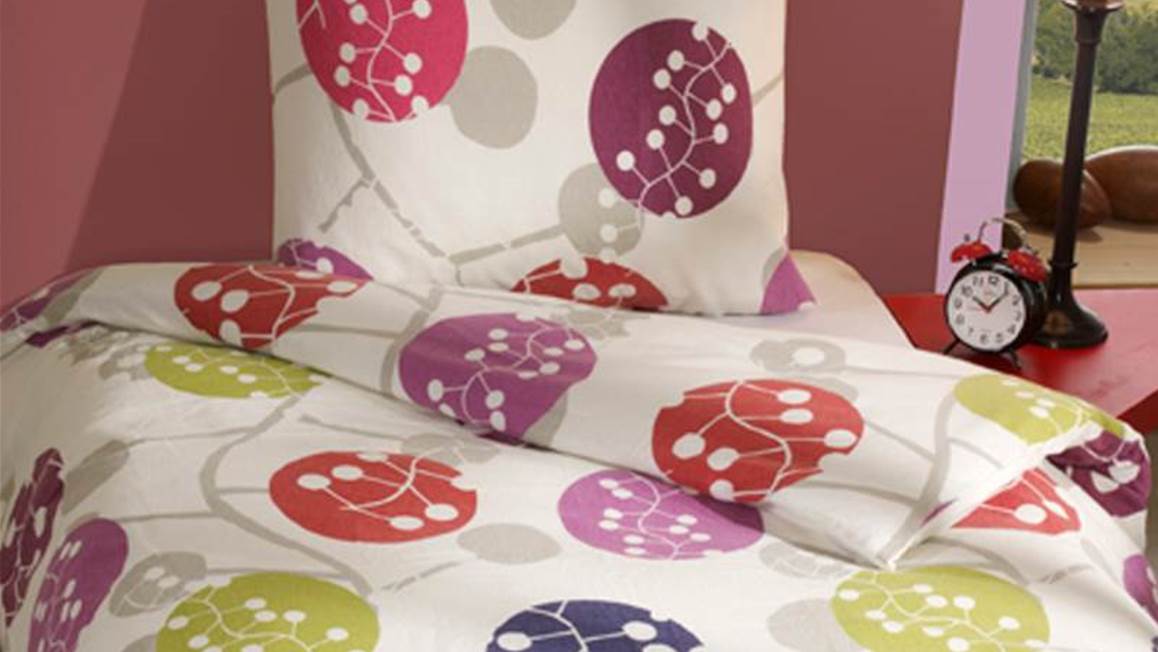 Snoozing Bernard housse de couette en flanelle