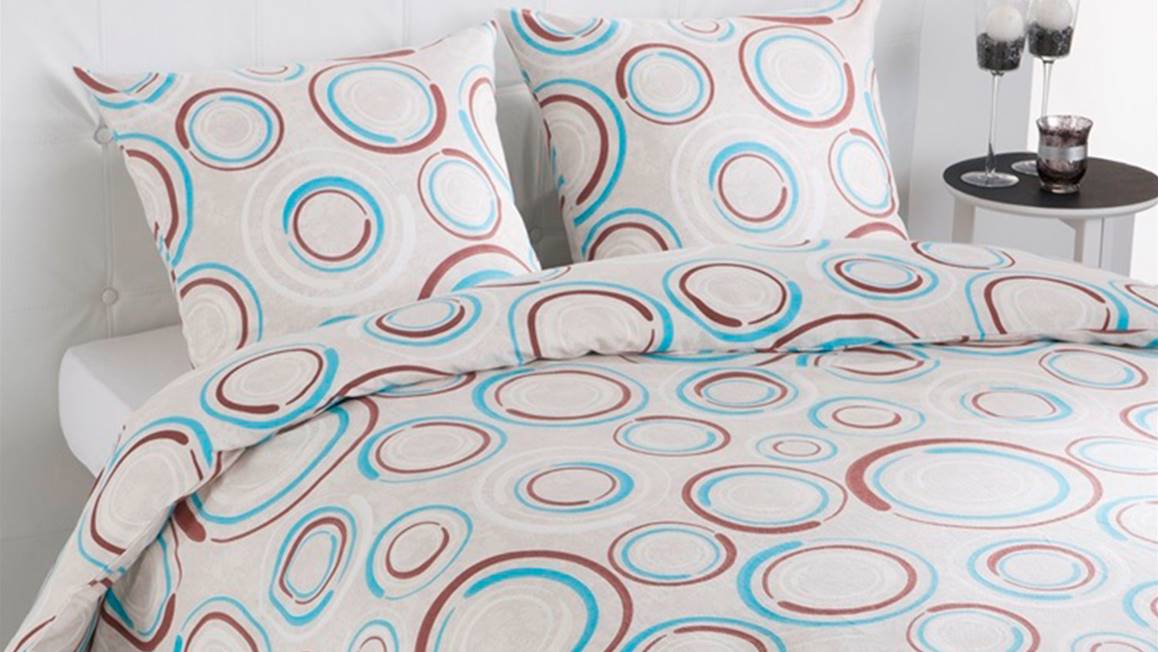 Snoozing Chelsy housse de couette en flanelle