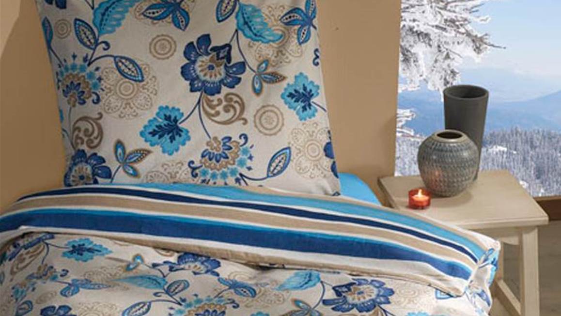 Snoozing Gaby housse de couette en flanelle