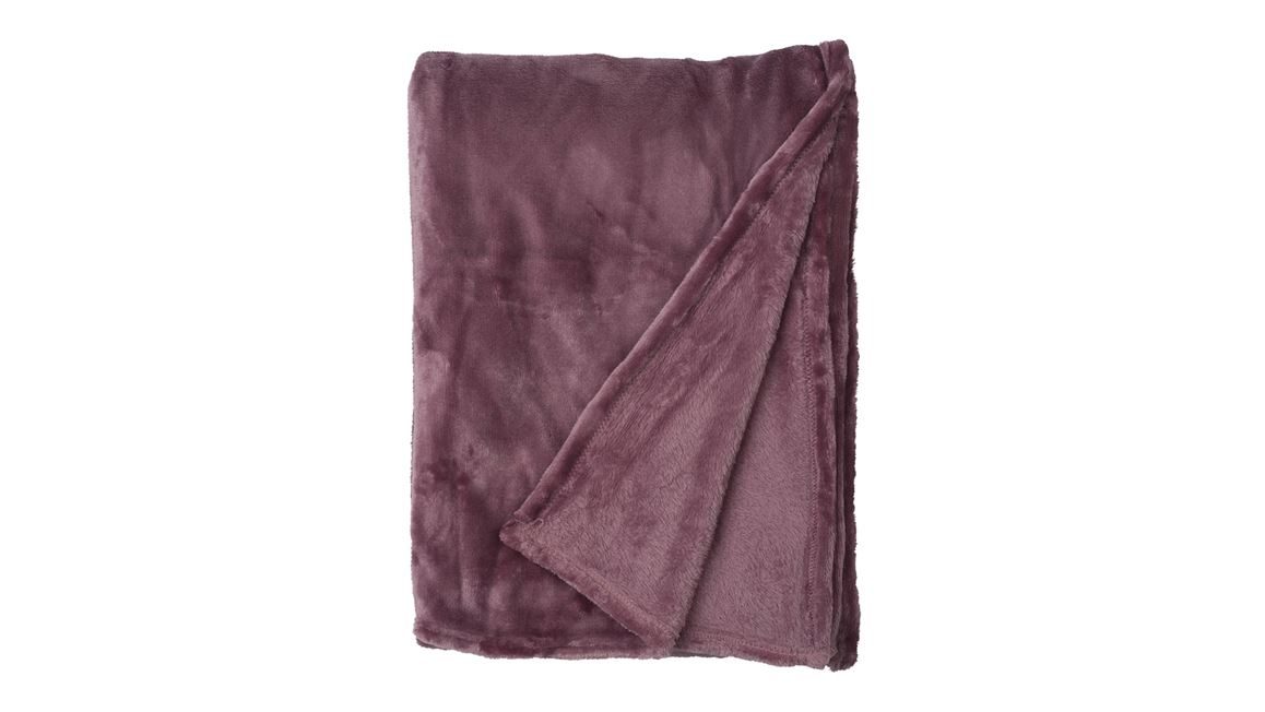 Unique Living Blush plaid polaire