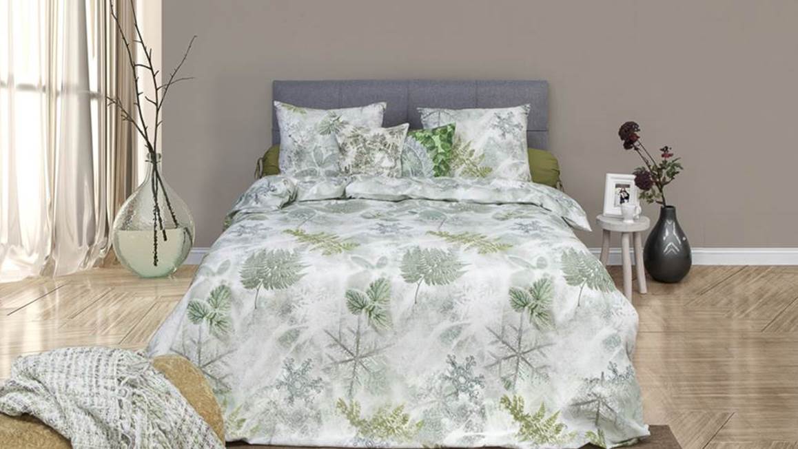 Refined Edin housse de couette en flanelle