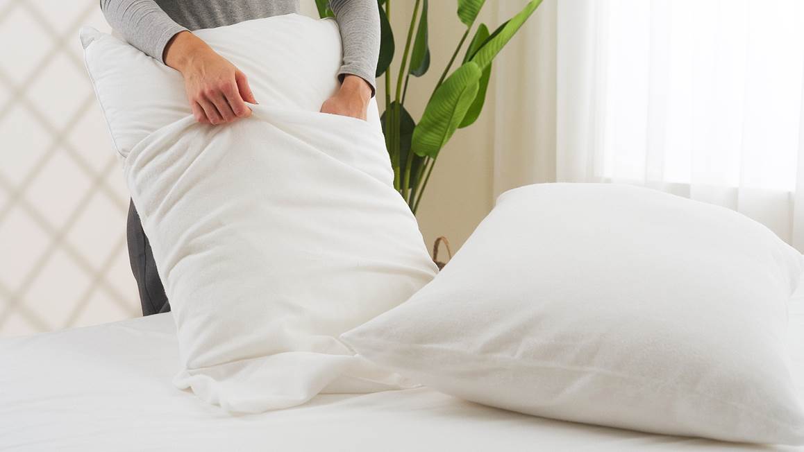 Snoozing sous-taies molleton coton (lot de 2)