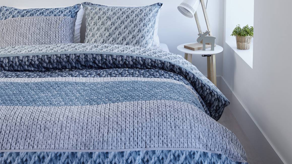 Ambiante Macy housse de couette en flanelle